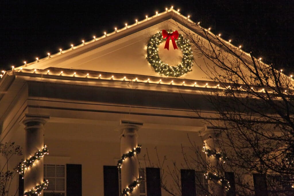 christmas wreath rental belleville il