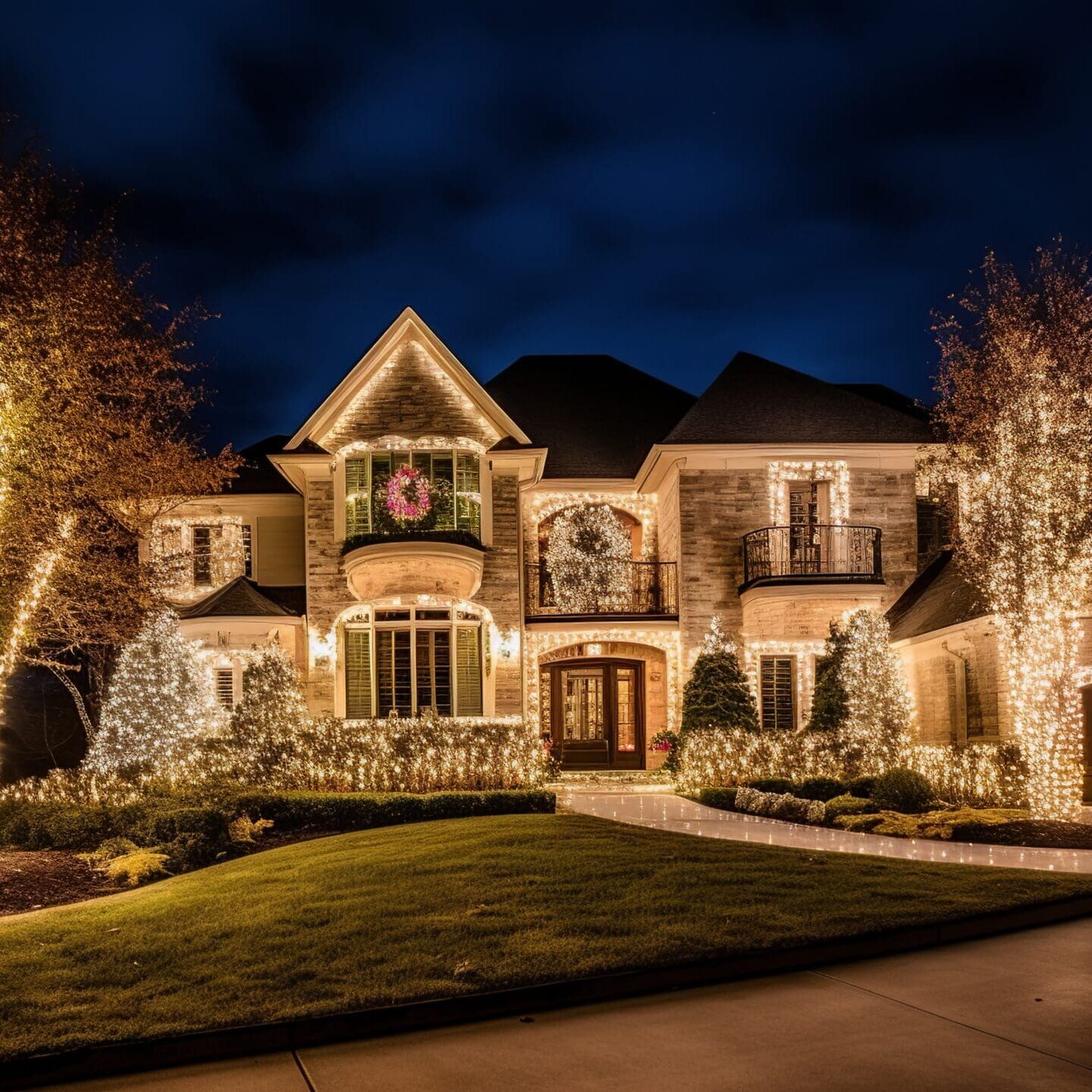 Professional Christmas Light Installers Elite Holiday Lights Belleville